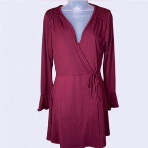 NWT Alya Francesca’s Faux Wrap Dress Small